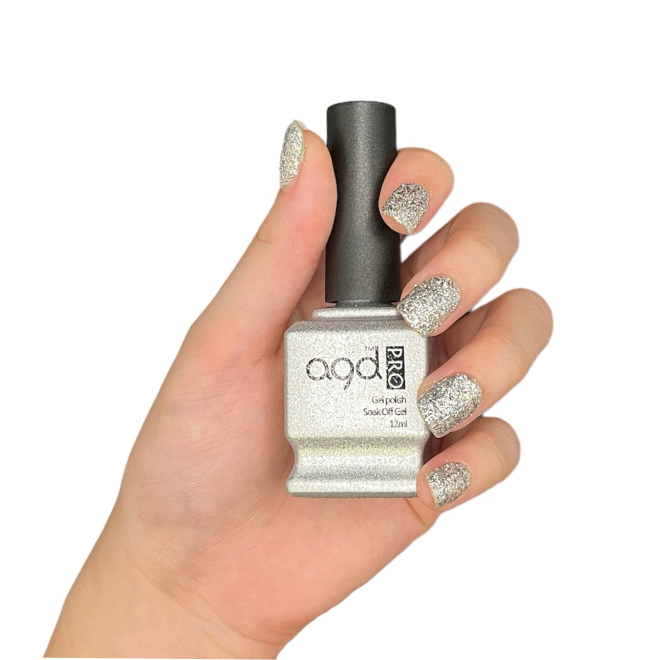 AGD PRO GLITTER EXTREME SILVER